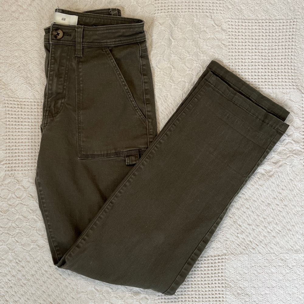 H&M Khaki Green Trousers